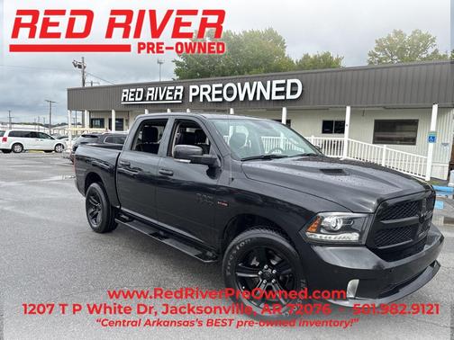 2018 RAM 1500 Night Crew Cab 4x4 5'7' Box