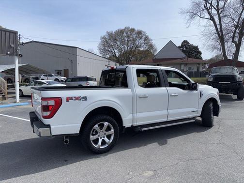 Star White Metallic Tri-Coat 2021 Ford F-150 Lariat