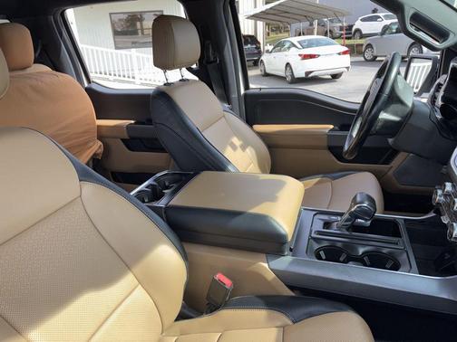 Star White Metallic Tri-Coat 2021 Ford F-150 Lariat