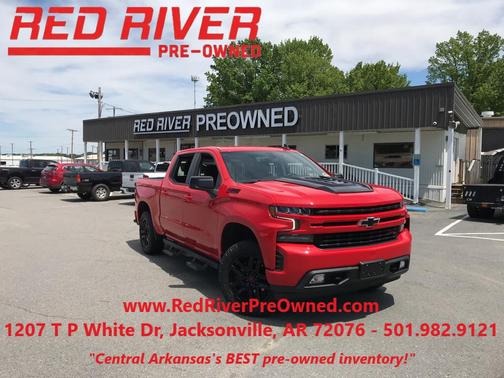 Red Hot 2022 Chevrolet Silverado 1500 Limited RST