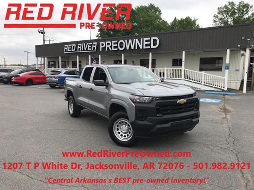 Sterling Gray Metallic 2024 Chevrolet Colorado WT