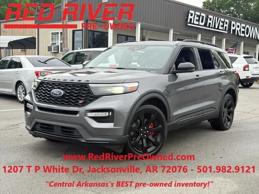 Carbonized Gray Metallic 2021 Ford Explorer ST
