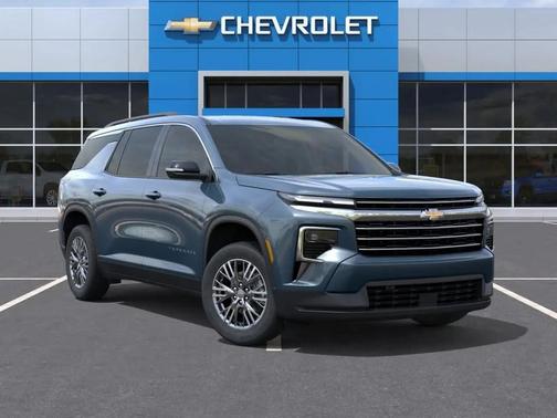 Blue 2026 Chevrolet Traverse LT