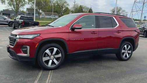 Radiant Red Tintcoat 2023 Chevrolet Traverse LT Leather