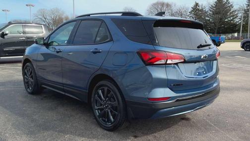 Lakeshore Blue Metallic 2024 Chevrolet Equinox AWD RS