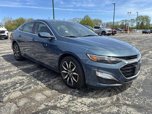 Lakeshore Blue Metallic 2024 Chevrolet Malibu FWD RS