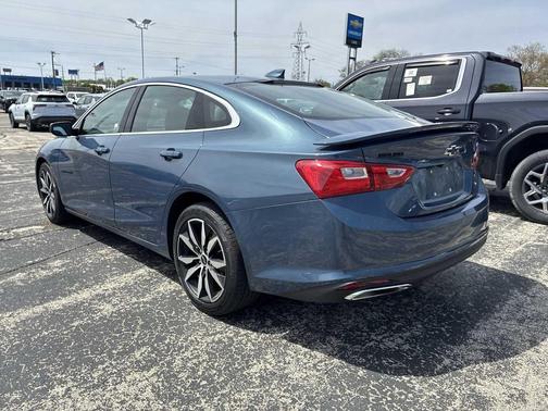 Lakeshore Blue Metallic 2024 Chevrolet Malibu FWD RS