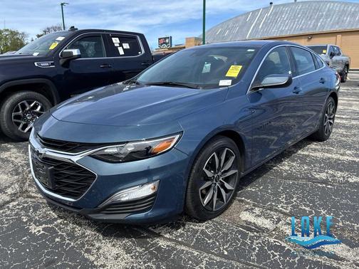 Lakeshore Blue Metallic 2024 Chevrolet Malibu FWD RS