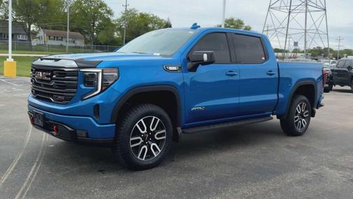 Dynamic Blue Metallic 2023 GMC Sierra 1500 AT4