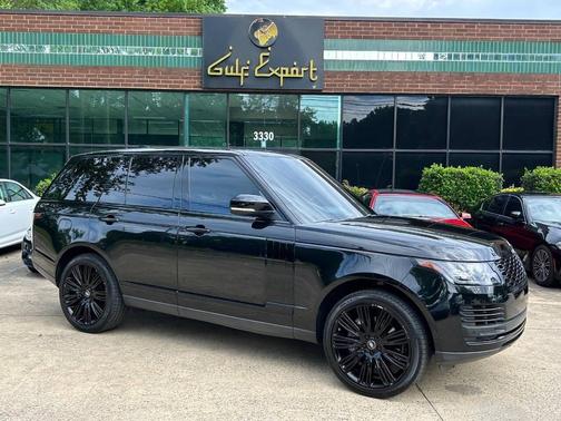 Santorini Black Metallic 2019 Land Rover Range Rover 3.0L V6 Supercharged HSE