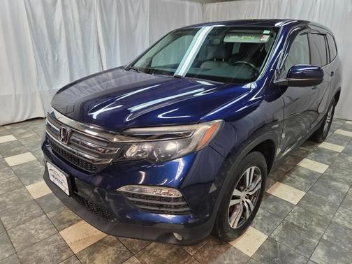 Blue 2016 Honda Pilot EX-L