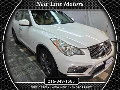Majestic White 2017 INFINITI QX50 Base