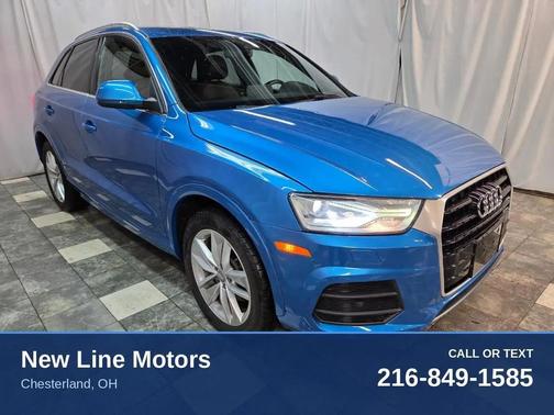 Blue 2017 Audi Q3 2.0T Premium Plus