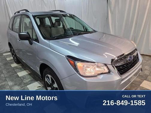 Ice Silver Metallic 2018 Subaru Forester 2.5i