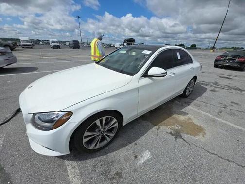 White 2018 Mercedes-Benz C-Class C 300