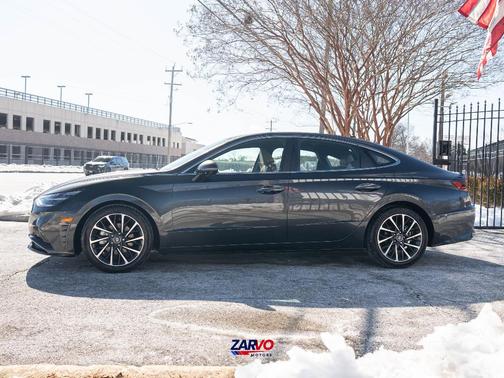Gray 2021 Hyundai SONATA Limited