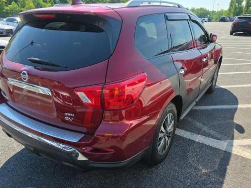 Scarlet Ember 2020 Nissan Pathfinder SV