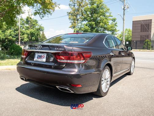 Brown 2015 Lexus LS 460