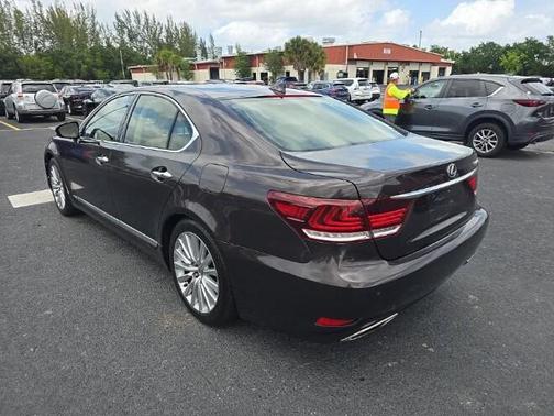 Brown 2015 Lexus LS 460