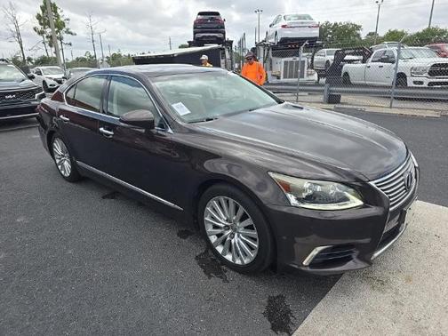Brown 2015 Lexus LS 460