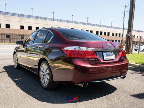 Burgundy 2014 Honda Accord Touring