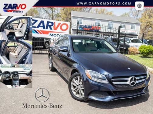 Blue 2015 Mercedes-Benz C-Class C 300 4MATIC