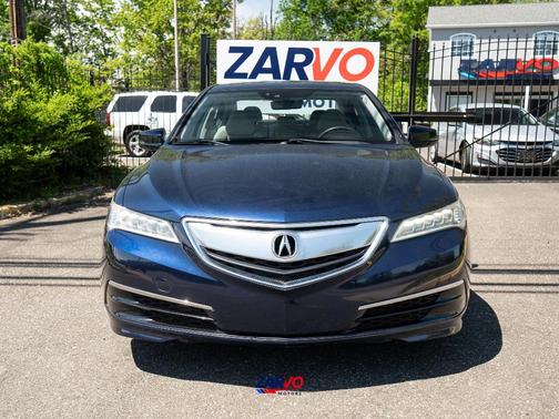 Blue 2015 Acura TLX V6 Tech