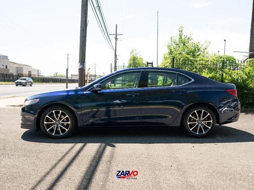 Blue 2015 Acura TLX V6 Tech