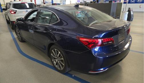 Blue 2015 Acura TLX V6 Tech