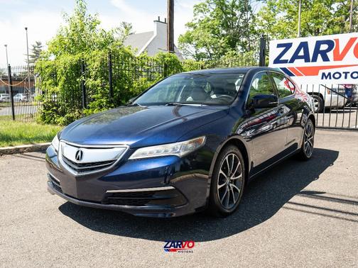 Blue 2015 Acura TLX V6 Tech