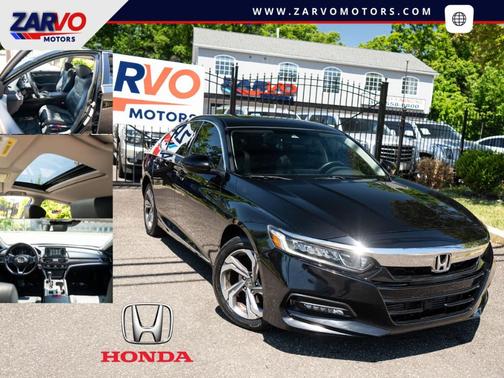 Black 2018 Honda Accord EX-L