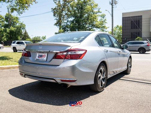 Silver 2017 Honda Accord LX