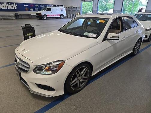 White 2016 Mercedes-Benz E-Class E 350