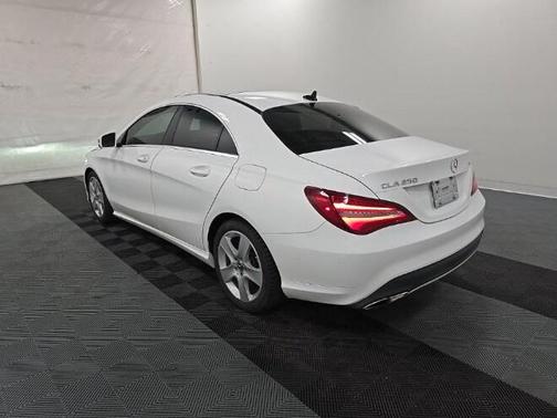 White 2018 Mercedes-Benz CLA 250 Base 4MATIC