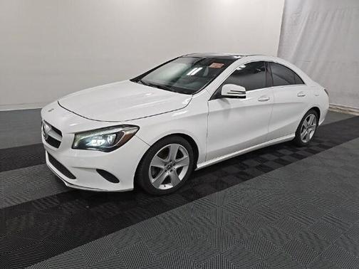 White 2018 Mercedes-Benz CLA 250 Base 4MATIC