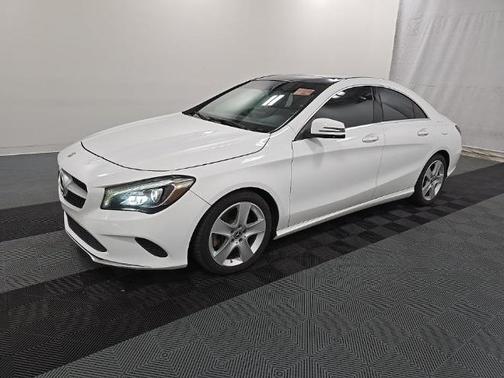 White 2018 Mercedes-Benz CLA 250 Base 4MATIC