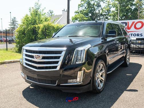 Black 2018 Cadillac Escalade ESV Luxury