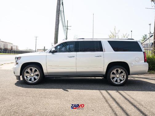 Silver 2017 Chevrolet Suburban Premier