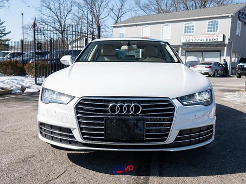 White 2016 Audi A7 3.0T Prestige