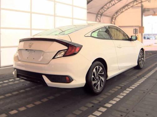 White 2016 Honda Civic LX-P