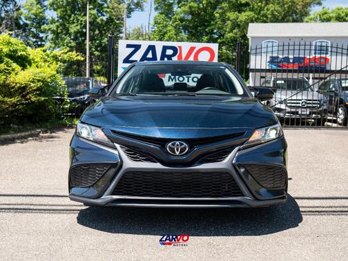 Blue 2021 Toyota Camry SE