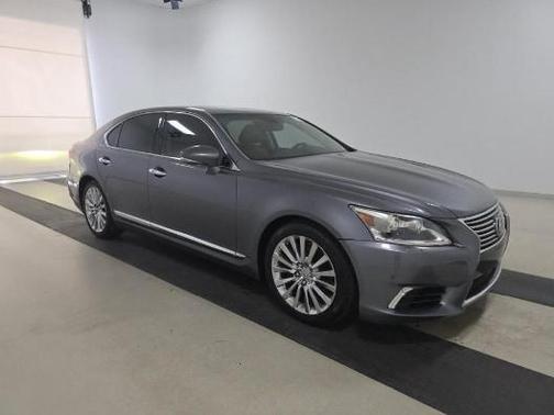 Gray 2013 Lexus LS 460 Base