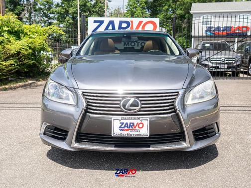 Gray 2013 Lexus LS 460 Base