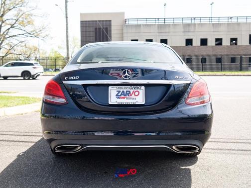 Blue 2015 Mercedes-Benz C-Class C 300 4MATIC