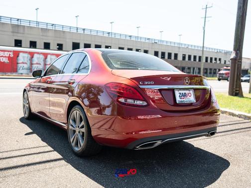 Red 2017 Mercedes-Benz C-Class C 300