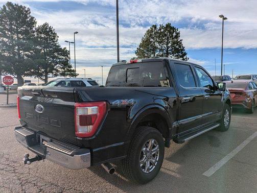 Agate Black Metallic 2022 Ford F-150 Lariat