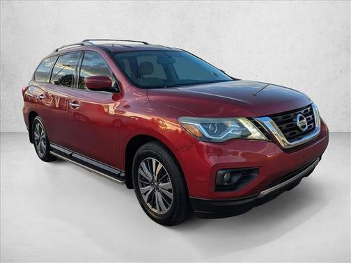Cayenne Red Metallic 2017 Nissan Pathfinder SV