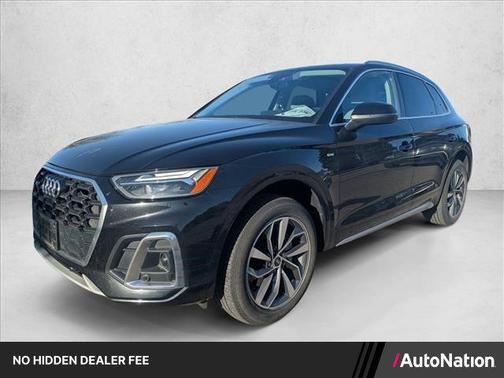 Mythos Black Metallic 2022 Audi Q5 45 S line Premium Plus