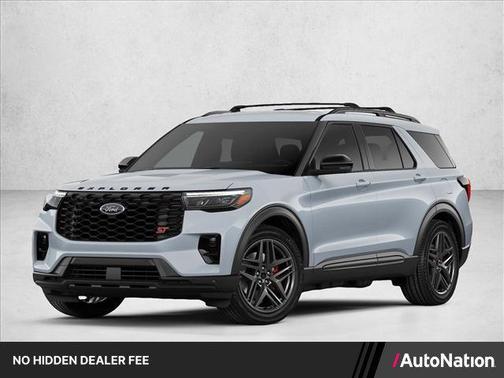Space White Metallic 2026 Ford Explorer ST