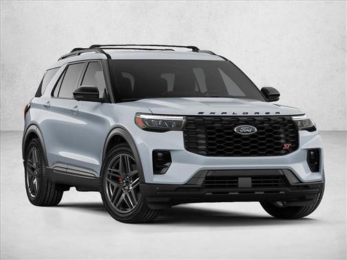 Space White Metallic 2026 Ford Explorer ST